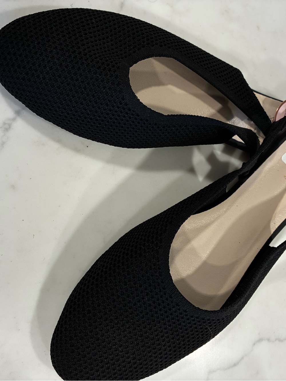 Dansko Black Knit Women's Ballet Flats